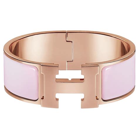 hermes clic clac f1 0144 rose dragee